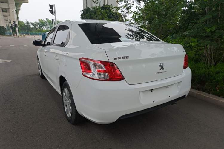 Used Peugeot 301 2016 1.6L Manual Comfort Edition Rear Left 45 Deg