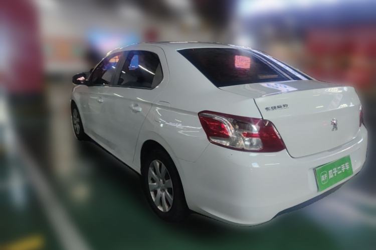Used Peugeot 301 2016 1.6L Automatic Comfort Edition Rear Left 45 Deg