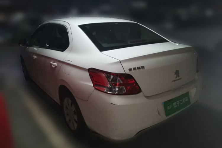 Used Peugeot 301 2016 1.6L Automatic Comfort Edition Rear Left 45 Deg