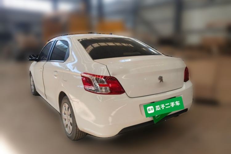 Used Peugeot 301 2016 1.6L Automatic Comfort Edition Rear Left 45 Deg