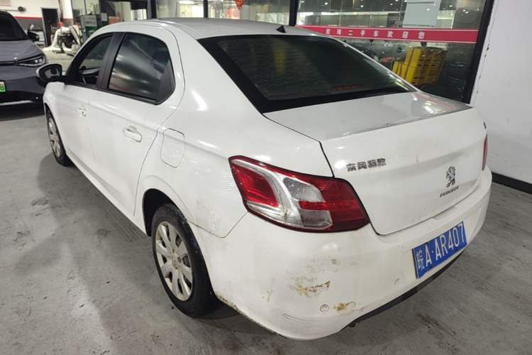 Used Peugeot 301 2016 1.6L Manual Comfort Edition Rear Left 45 Deg