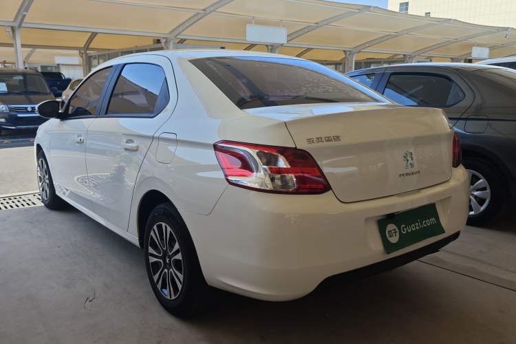 Used Peugeot 301 2016 1.6L Manual Happiness Edition Rear Left 45 Deg