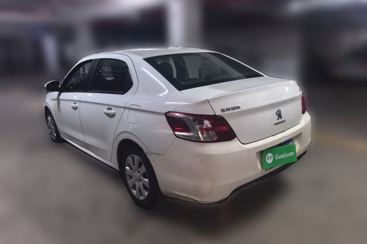 Used Peugeot 301 2016 1.6L Automatic Comfort Edition Rear Left 45 Deg