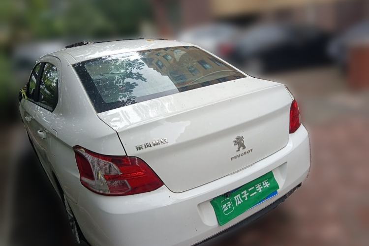 Used Peugeot 301 2016 1.6L Manual Comfort Edition Rear Left 45 Deg
