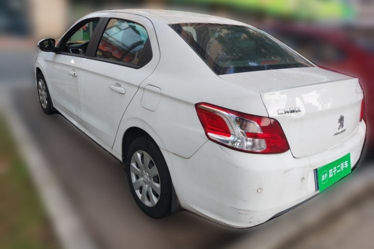 Used Peugeot 301 2016 1.6L Manual Comfort Edition Rear Left 45 Deg