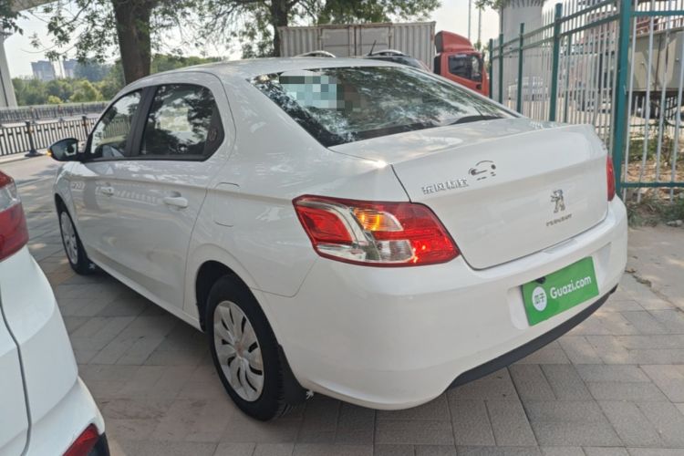 Used Peugeot 301 2016 1.6L Manual Comfort Edition Rear Left 45 Deg