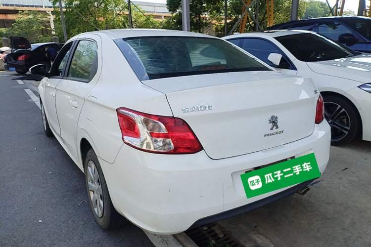 Used Peugeot 301 2016 1.6L Manual Happiness Edition Rear Left 45 Deg