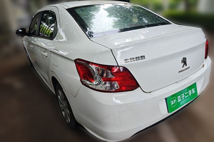 Used Peugeot 301 2016 1.6L Manual Comfort Edition Rear Left 45 Deg