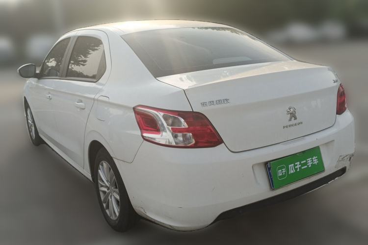 Used Peugeot 301 2016 1.6L Manual Happiness Edition Rear Left 45 Deg