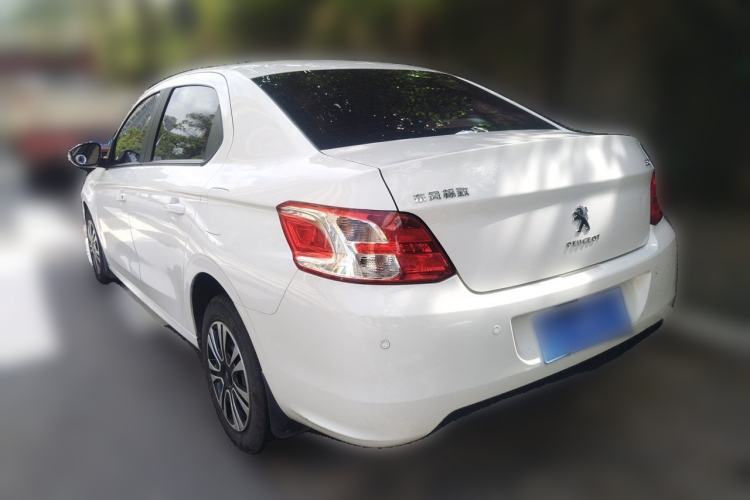 Used Peugeot 301 2016 1.6L Automatic Comfort Edition Rear Left 45 Deg