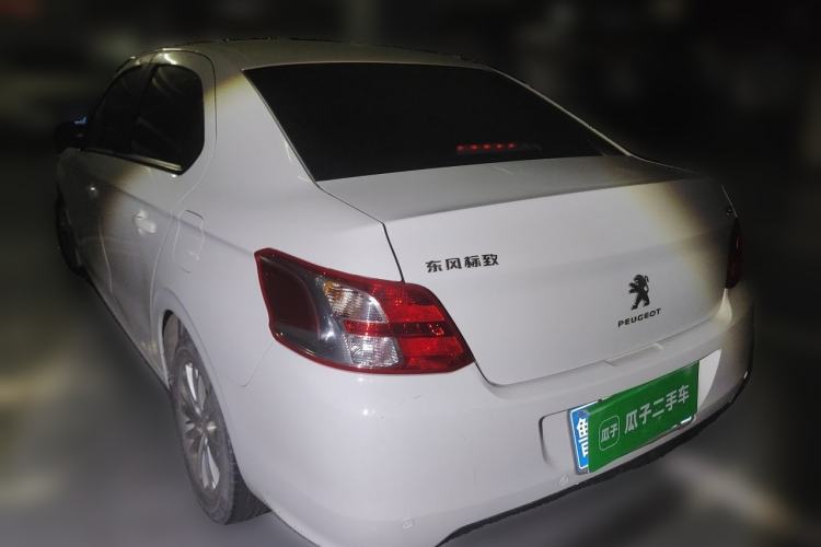 Used Peugeot 301 2016 1.6L Automatic Comfort Edition Rear Left 45 Deg