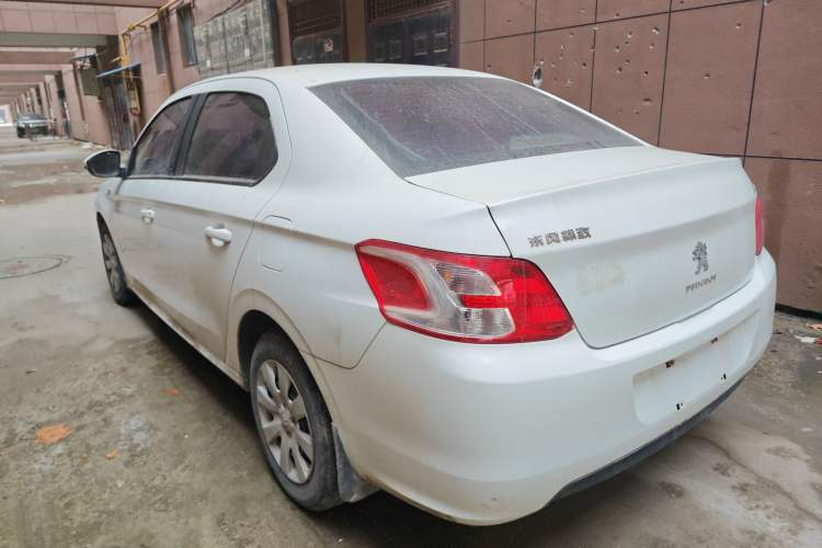 Used Peugeot 301 2016 1.6L Manual Comfort Edition Rear Left 45 Deg