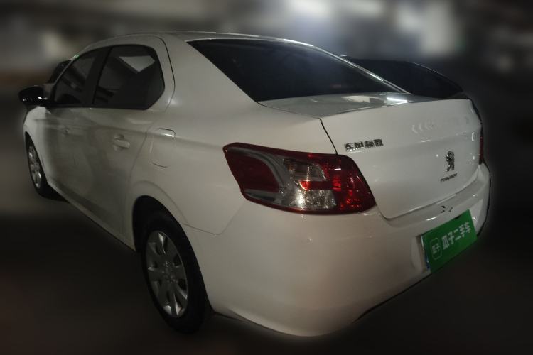 Used Peugeot 301 2016 1.6L Automatic Comfort Edition Rear Left 45 Deg