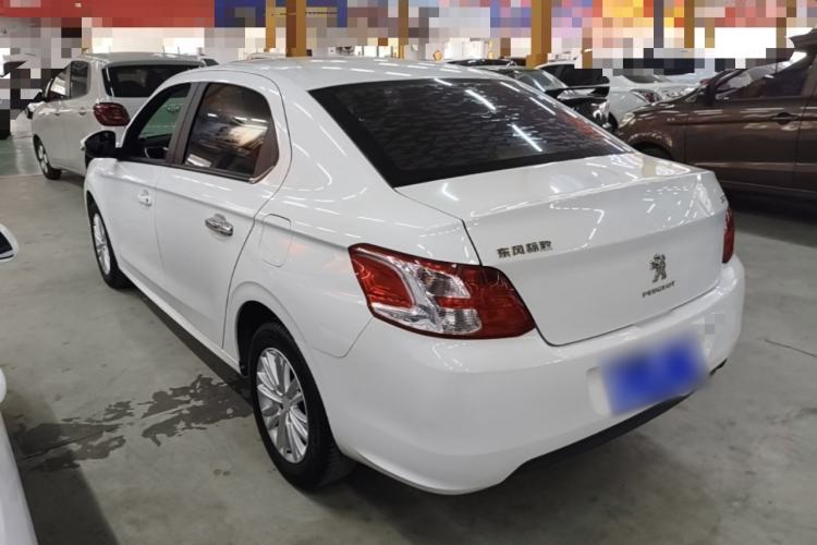 Used Peugeot 301 2016 1.6L Manual Happiness Edition Rear Left 45 Deg