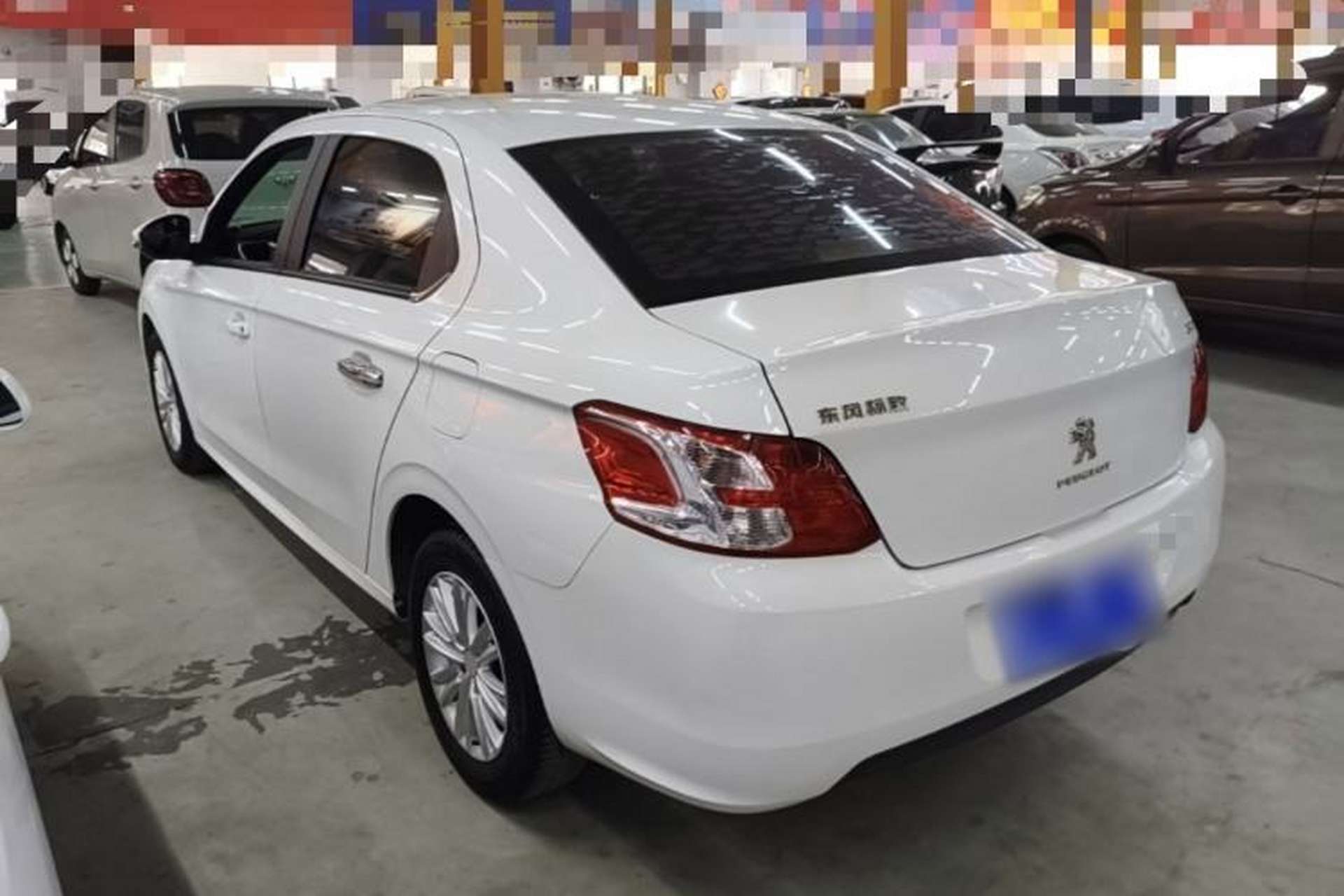 Used Peugeot 301 2016 1.6L Manual Happiness Edition Rear Left 45 Deg