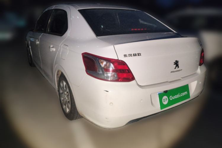 Used Peugeot 301 2016 1.6L Automatic Comfort Edition Rear Left 45 Deg