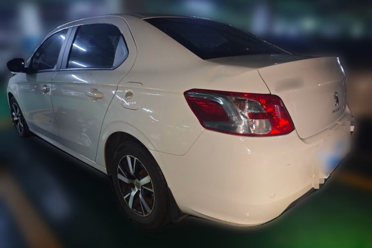 Used Peugeot 301 2016 1.6L Automatic Comfort Edition Rear Left 45 Deg