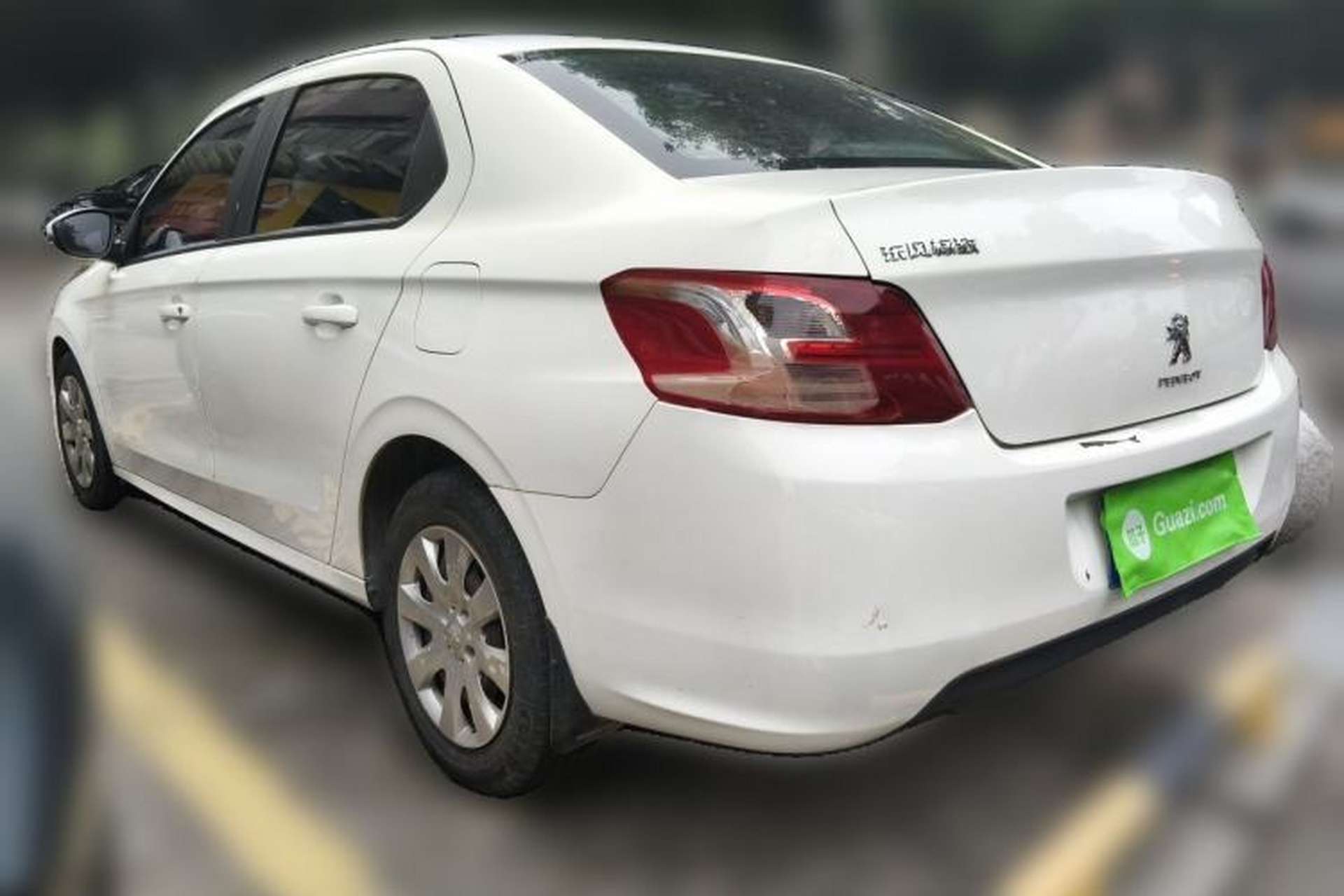 Used Peugeot 301 2016 1.6L Automatic Comfort Edition Rear Left 45 Deg