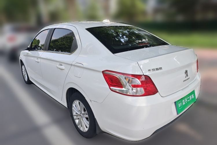 Used Peugeot 301 2016 1.6L Manual Happiness Edition Rear Left 45 Deg