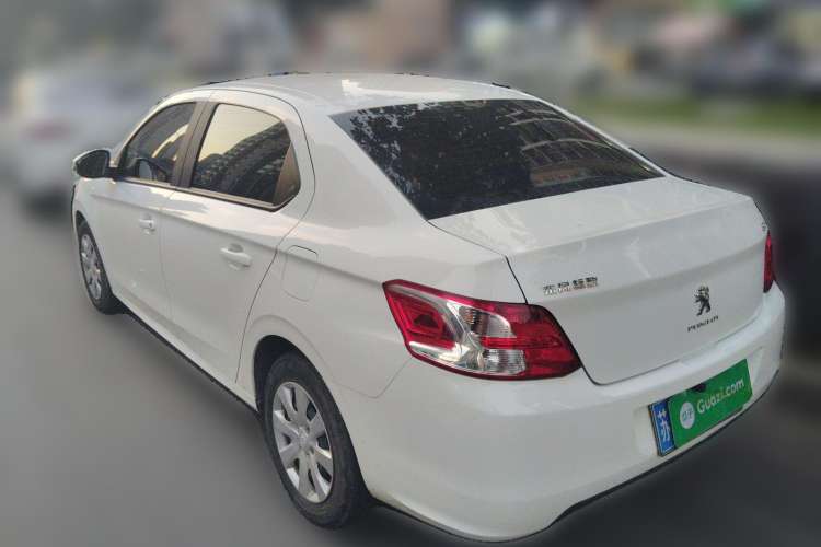 Used Peugeot 301 2016 1.6L Manual Comfort Edition Rear Left 45 Deg