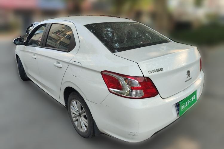 Used Peugeot 301 2016 1.6L Manual Comfort Edition Rear Left 45 Deg