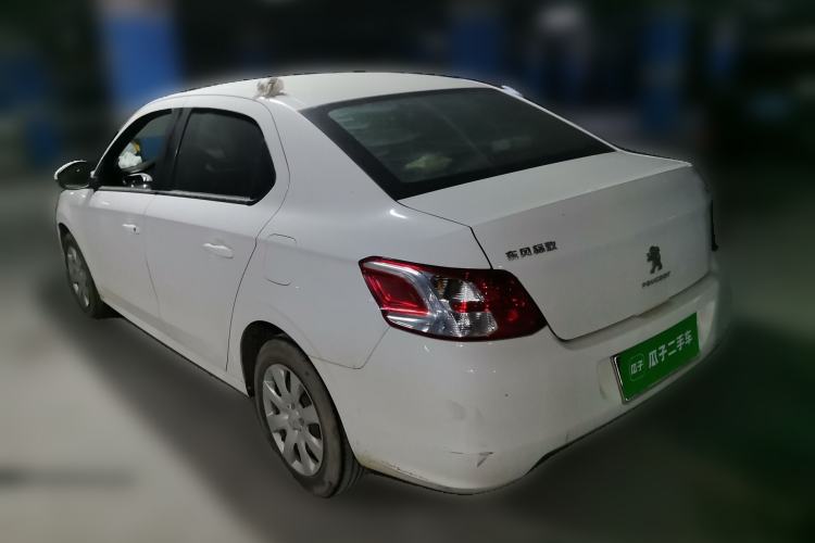 Used Peugeot 301 2016 1.6L Manual Comfort Edition Rear Left 45 Deg