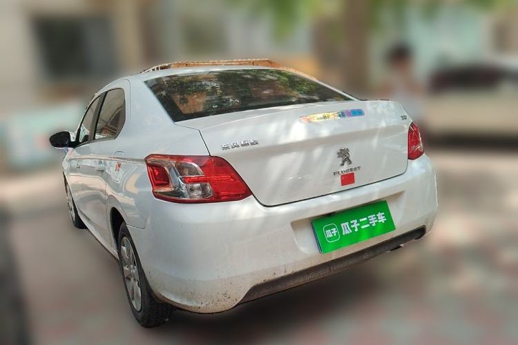 Used Peugeot 301 2016 1.6L Manual Comfort Edition Rear Left 45 Deg