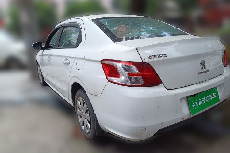 Used Peugeot 301 2016 1.6L Manual Comfort Edition Rear Left 45 Deg