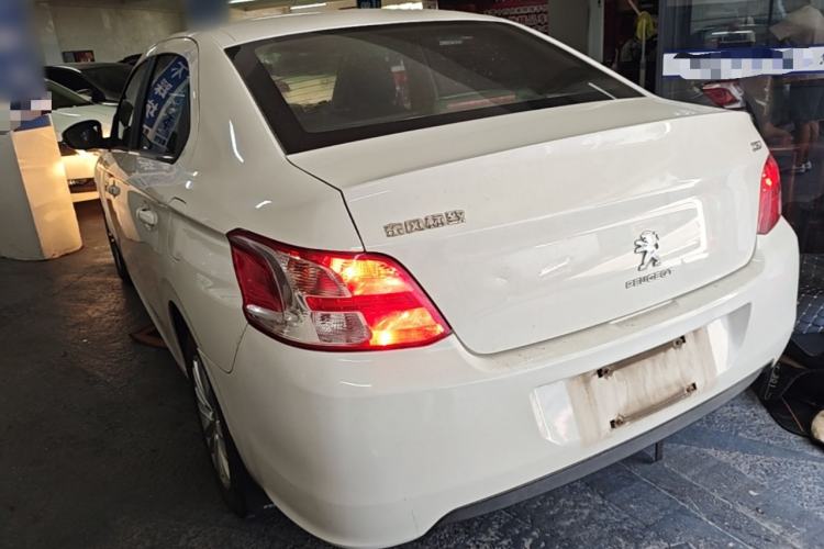 Used Peugeot 301 2016 1.6L Manual Comfort Edition Rear Left 45 Deg