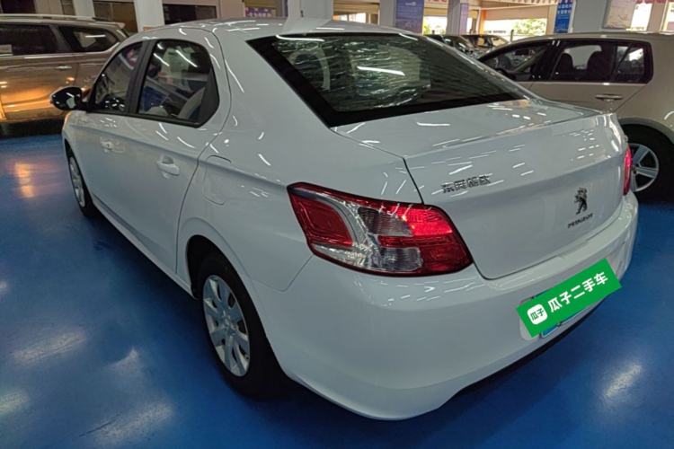 Used Peugeot 301 2016 1.6L Automatic Comfort Edition Rear Left 45 Deg