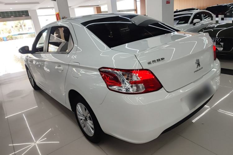 Used Peugeot 301 2016 1.6L Automatic Comfort Edition Rear Left 45 Deg