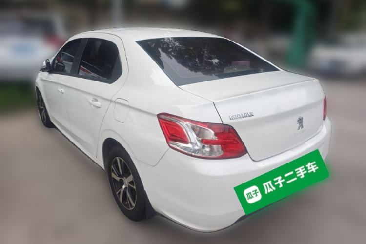 Used Peugeot 301 2016 1.6L Automatic Comfort Edition Rear Left 45 Deg