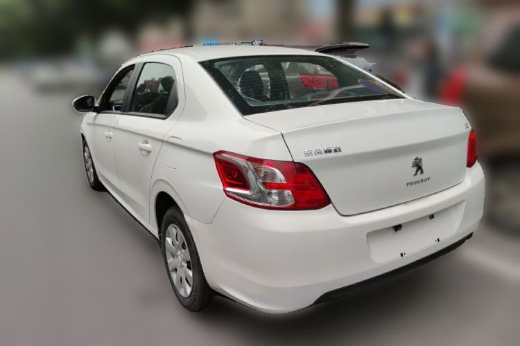 Used Peugeot 301 2016 1.6L Automatic Comfort Edition Rear Left 45 Deg