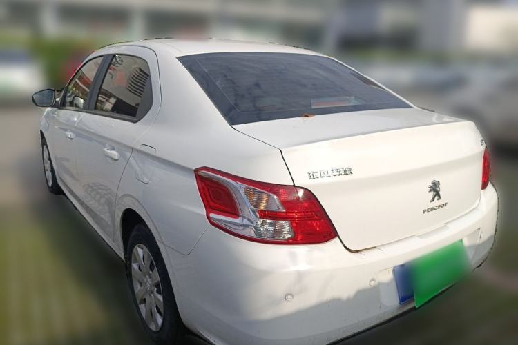 Used Peugeot 301 2016 1.6L Manual Comfort Edition Rear Left 45 Deg