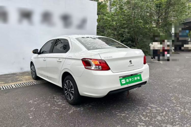 Used Peugeot 301 2016 1.6L Manual Comfort Edition Rear Left 45 Deg