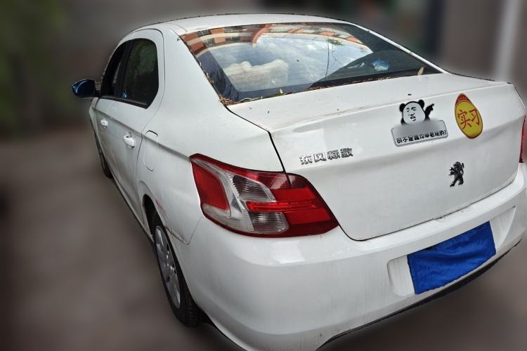 Used Peugeot 301 2016 1.6L Automatic Comfort Edition Rear Left 45 Deg