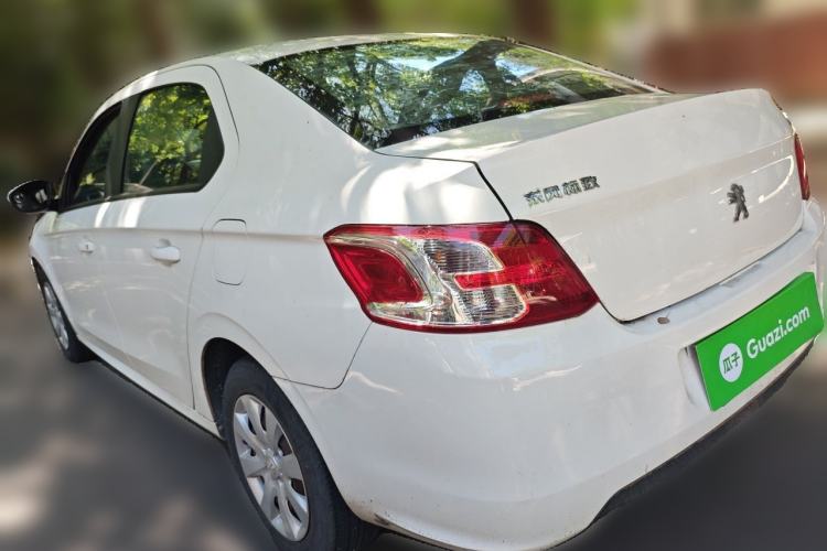 Used Peugeot 301 2016 1.6L Manual Comfort Edition Rear Left 45 Deg