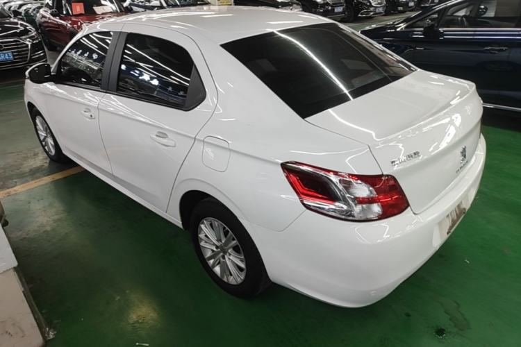 Used Peugeot 301 2016 1.6L Automatic Comfort Edition Rear Left 45 Deg