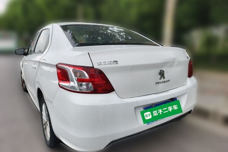 Used Peugeot 301 2016 1.6L Manual Comfort Edition Rear Left 45 Deg