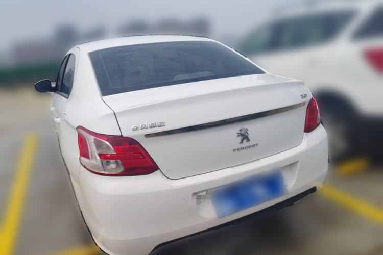 Used Peugeot 301 2016 1.6L Manual Comfort Edition Rear Left 45 Deg