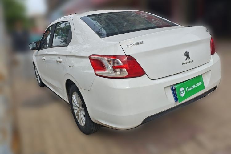 Used Peugeot 301 2016 1.6L Manual Comfort Edition Rear Left 45 Deg