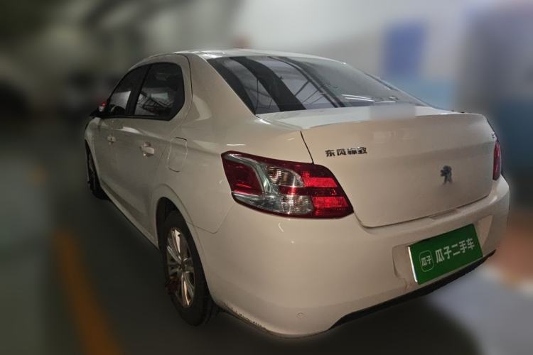 Used Peugeot 301 2016 1.6L Automatic Comfort Edition Rear Left 45 Deg