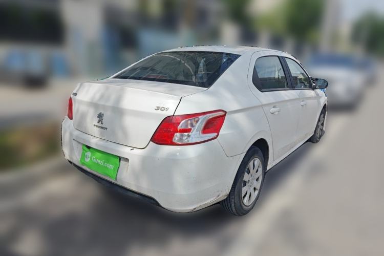 Used Peugeot 301 2016 1.6L Manual Comfort Edition Rear Right 45 Deg
