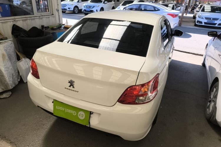 Used Peugeot 301 2016 1.6L Automatic Comfort Edition Rear Right 45 Deg
