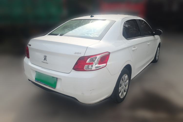 Used Peugeot 301 2016 1.6L Manual Comfort Edition Rear Right 45 Deg