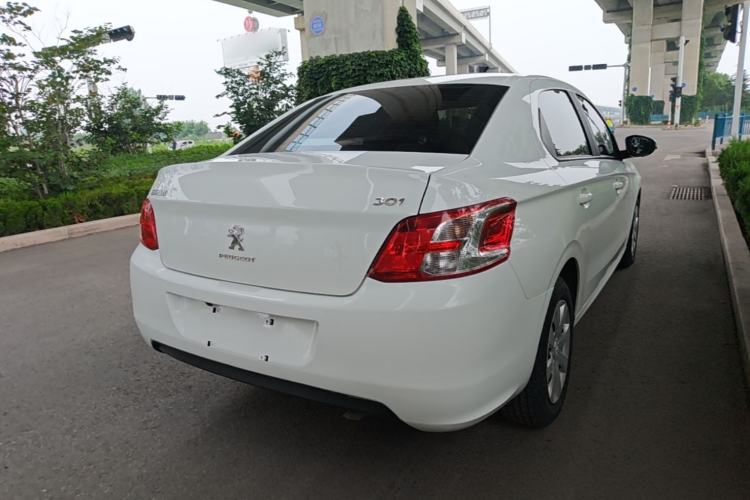 Used Peugeot 301 2016 1.6L Manual Comfort Edition Rear Right 45 Deg