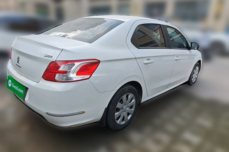 Used Peugeot 301 2016 1.6L Manual Comfort Edition Rear Right 45 Deg