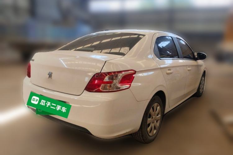 Used Peugeot 301 2016 1.6L Automatic Comfort Edition Rear Right 45 Deg