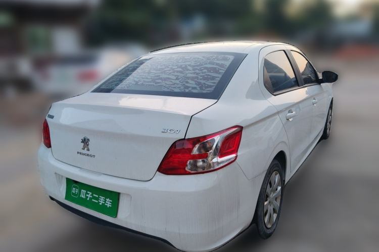 Used Peugeot 301 2016 1.6L Manual Comfort Edition Rear Right 45 Deg