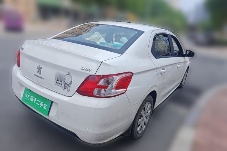 Used Peugeot 301 2016 1.6L Manual Comfort Edition Rear Right 45 Deg